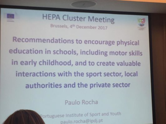 HEPA Cluster event