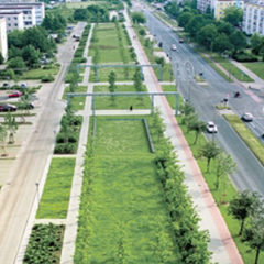 From train station to sports park - Germany