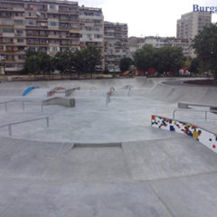 Skate park Izgrev - Burgas, Bulgaria